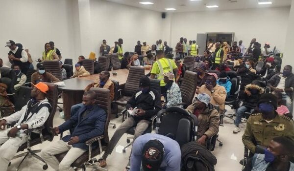 Repatriated Nigerians Return to Lagos From South Africa