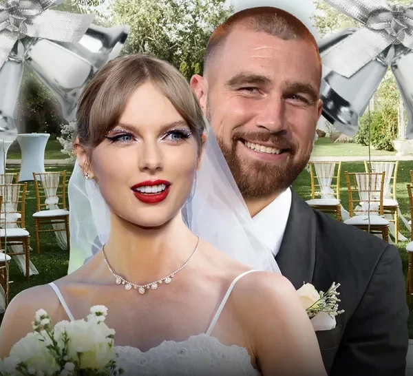 Photos from singer Taylor Swift and Travis Kelce’s wedding
