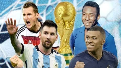 Mbappe leads Pele, Messi, others on World Cup’s all-time scorers chart {FULL LIST}