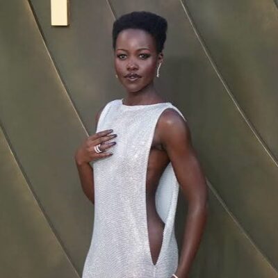 Lupita Nyong’o grabs attention with her revealing outfit to the premiere of Odyssey
