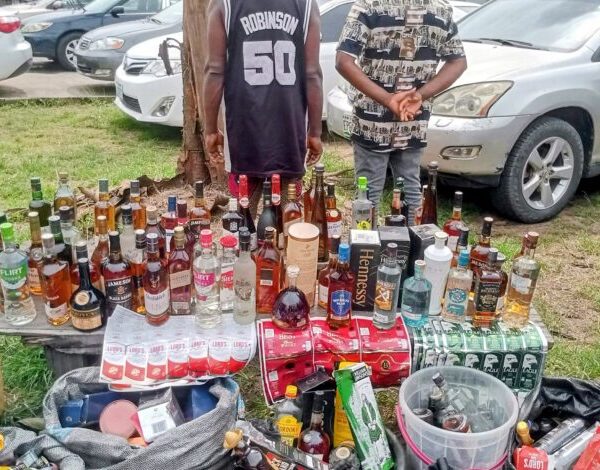 NAFDAC arrests two over counterfeit alcohol production in Lagos