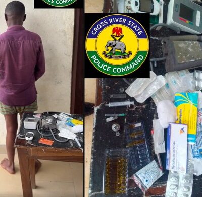 Cross River police arrest alleged fake doctor for operating illegal mobile clinic