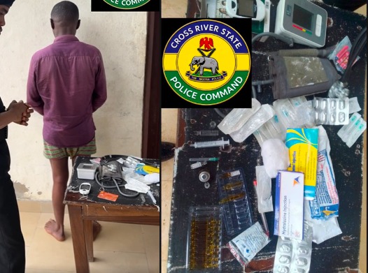 Cross River police arrest alleged fake doctor for operating illegal mobile clinic