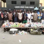 Lagos task force arrests 33 suspected criminals, drug peddlers