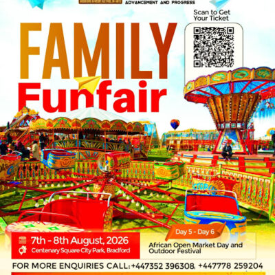 Bradford African Festival of Arts 2026: Family Funfair, African Open Market Take Centre Stage As Festival Winds Down