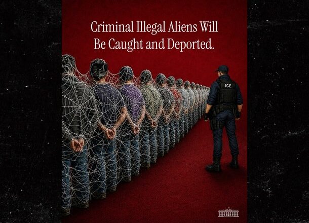 White House uses Spider-Man for immigration enforcement post
