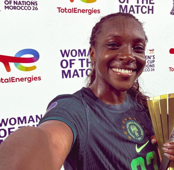 Super Falcons Star Michelle Alozie Undergoes Drug Test After MVP Display Against Zambia