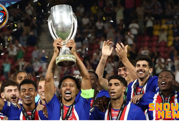 PSG Retains UEFA Super Cup After Defeating Aston Villa 2-1