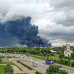 Ukrainian Drone Strike on Central Russian Oil-Refining City Leaves 13 Dead
