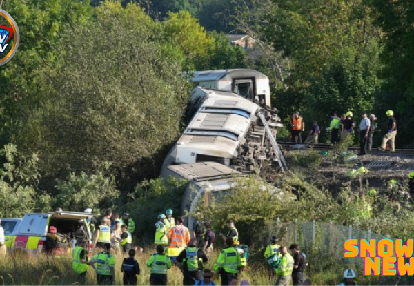Two reportedly injured after train derailed in a UK city