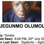 Please, Help find this missing person, Mr. Olumola Ajegunmo