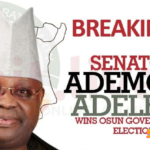 BREAKING: INEC declares Adeleke winner of the just concluded Osun gov poll