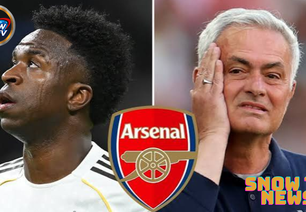Mourinho Reveals eow he convinced Vinicius Jr to snub Arsenal