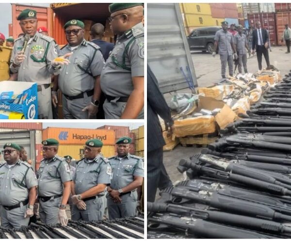 Customs intercepts 140 Rifles, Cannabis-infused snacks worth N373.8m at TinCan Port